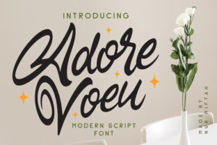Adore Voeu: A Font That Elevates Branding