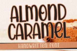 Almond Caramel Font: A Handwritten Style for Your Brand