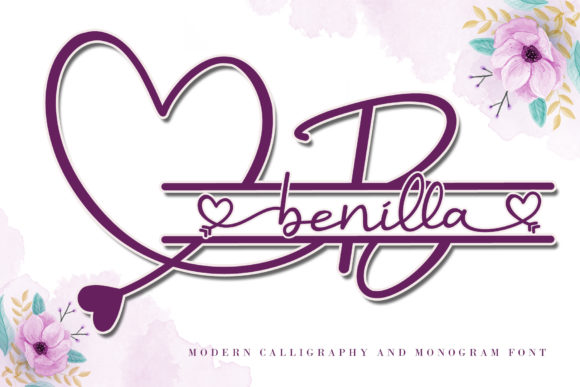 Benilla Font: A Hand-Lettered Typeface for Digital Designers