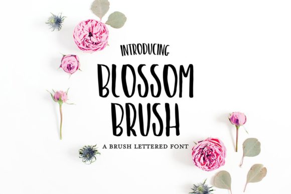 Blossom Brush: A Script Font with Personality