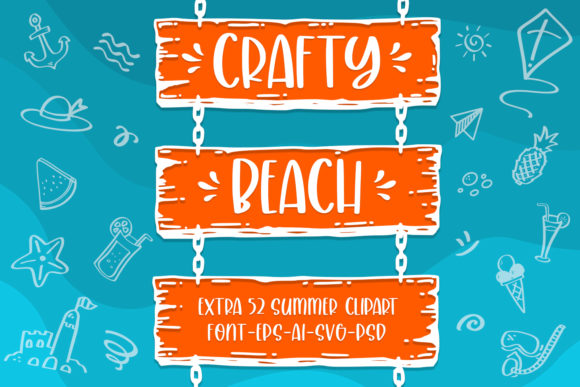 Crafty Beach: A Handwritten Font for Memorable Marketing