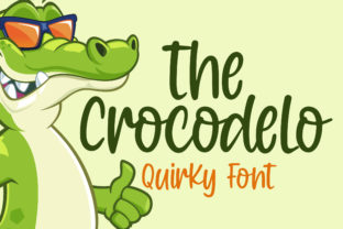 Crocodelo: A Playful Script Font