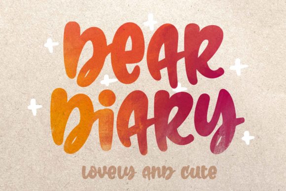 Dear Diary: A Script Font with Heart