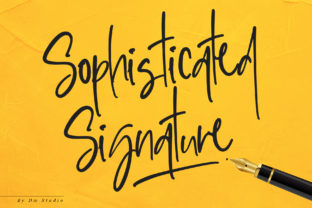 Elevate Your Brand with the Sophisticated Signature Font