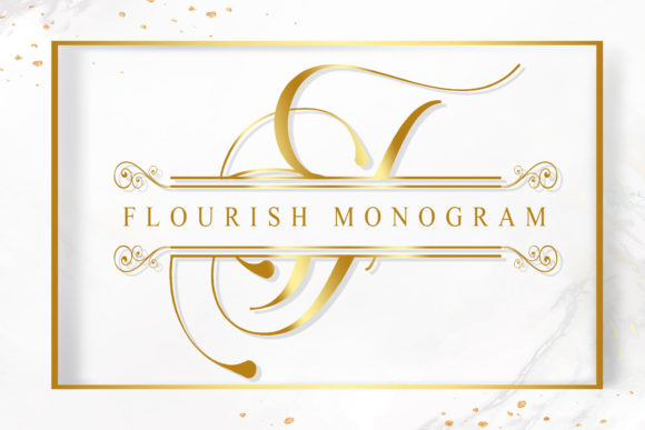 Flourish Monogram Font: A Script for Sophisticated Editorial Design