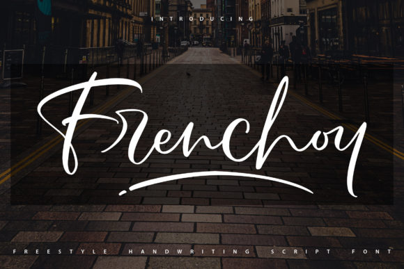 Frenchoy: A Handwritten Font That Elevates Digital Branding