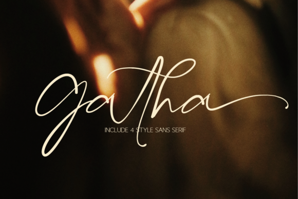 Gatha Duo Font Review: A Script with Personality