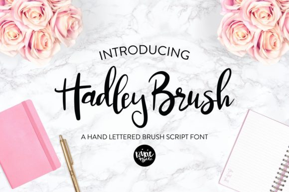 Hadley Brush Font Review: A Bold Handwritten Typeface for Branding