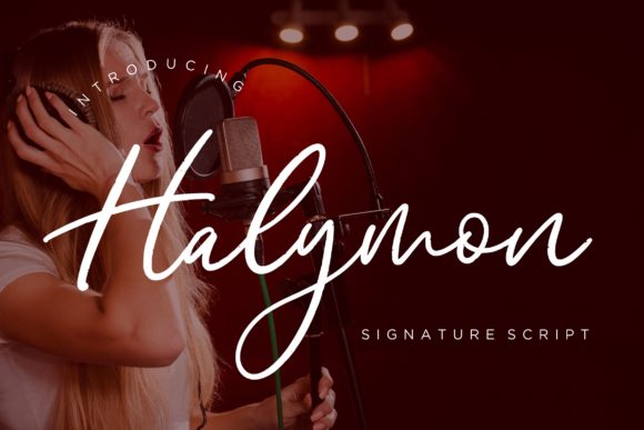 Halymon: A Handwritten Typeface That Breathes Life Into Branding