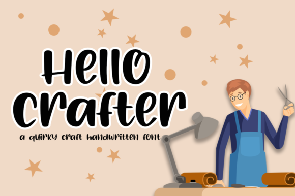 Hello Crafter: A Handwritten Font for Heartfelt Creations