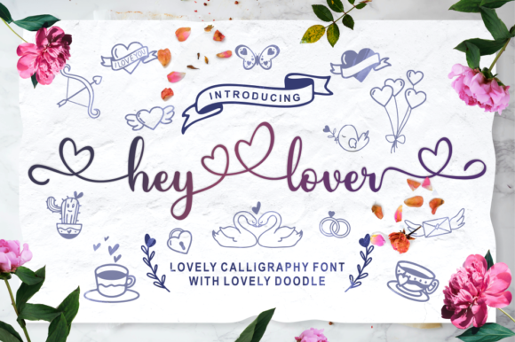Hey Lover: A Script Font with Heartfelt Charisma