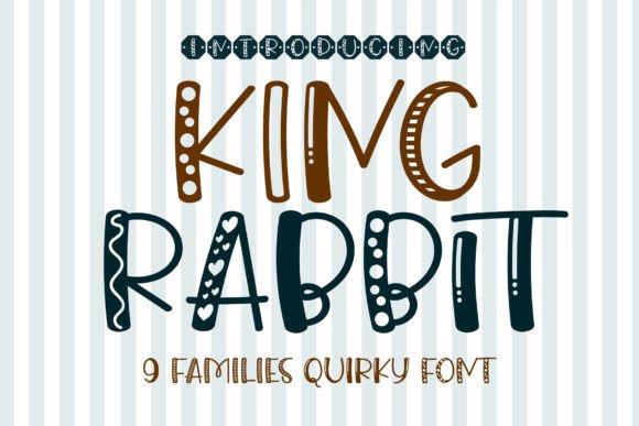 King Rabbit: A Handwritten Typeface That Elevates Web Design
