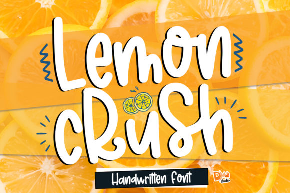 Lemon Crush: A Fresh Handwritten Typeface for Modern Web Design
