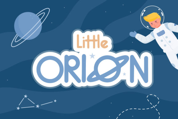 Little Orion Font: A Sweet Handwritten Typeface for Digital Design