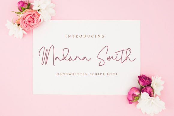 Madona Smith Font: A Beautiful Typeface for Small Business Branding
