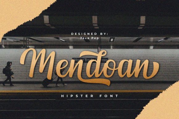 Mendoan: A Vintage Script Font