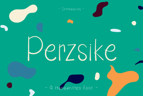 Perzsike: A Handwritten Typeface for Creative Crafters