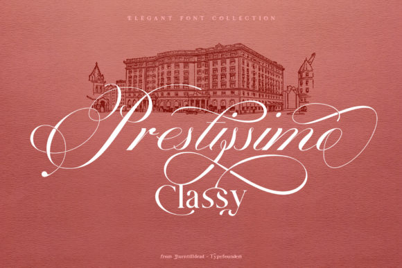 Prestissimo Classy: A Handwritten Typeface That Elevates Editorial Design
