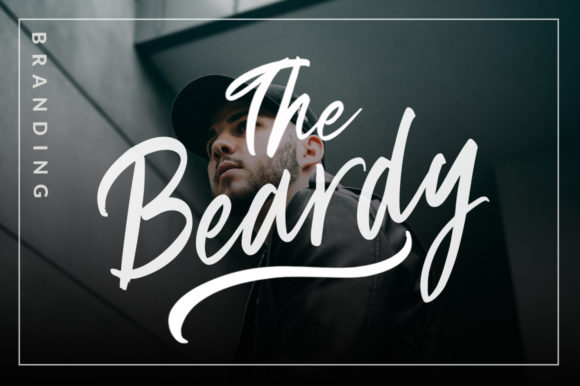 The Beardy Font for Web Design