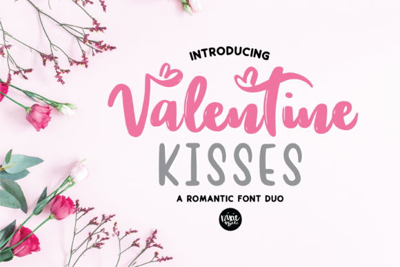 Valentine Kisses Font for Business